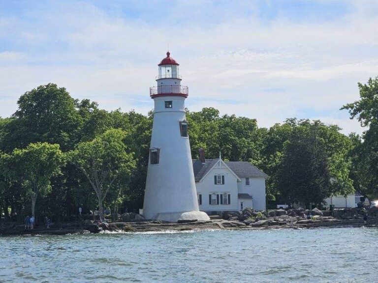 Marblehead Lighthouse. Where Don was laid to rest.