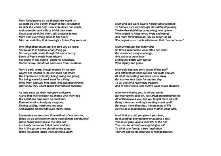 Mum Poem 768x543