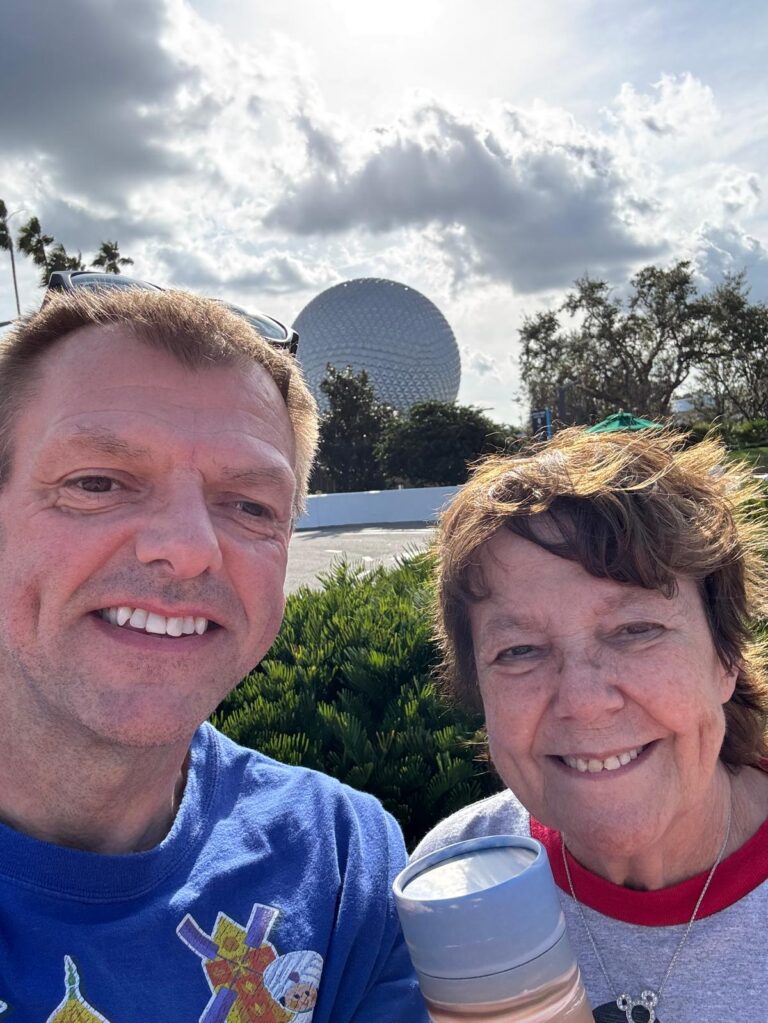 Forever at Epcot, Walt Disney World with Barbara
